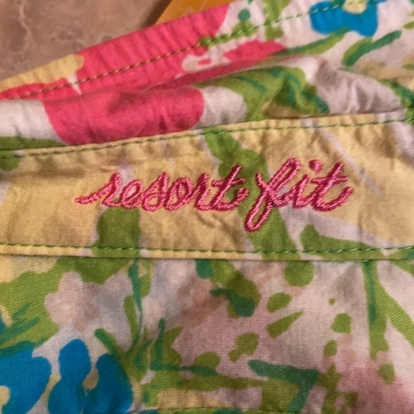 Lilly Pulitzer Resort Fit Button Down Shirt - Picture 8 of 10